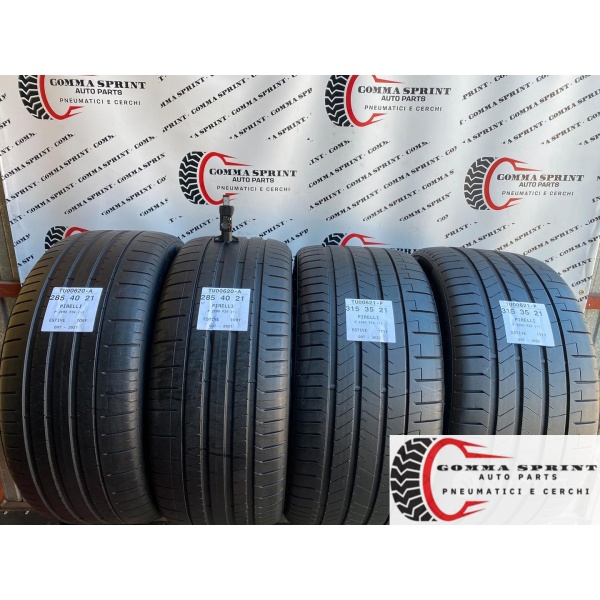 4 PNEUMATICI 285/40/21 E 315/35/21 PIRELLI ESTIVE