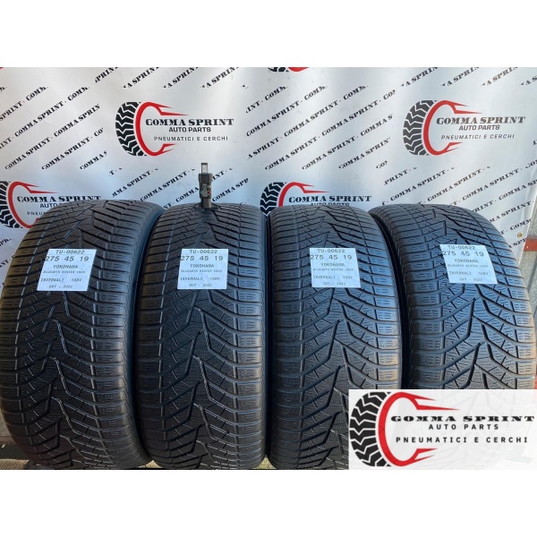 4 PNEUMATICI 275/45 R19 YOKOHAMA INVERNALI