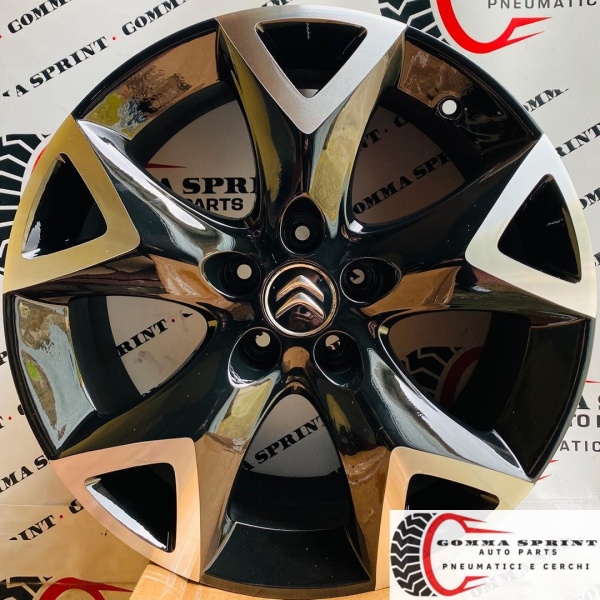 4 CERCHI IN LEGA ORIGINALI RAGGIO 17 CITROEN C5,C6