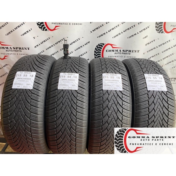 4 PNEUMATICI 215/55 R18 GRENLANDER INVERNALI