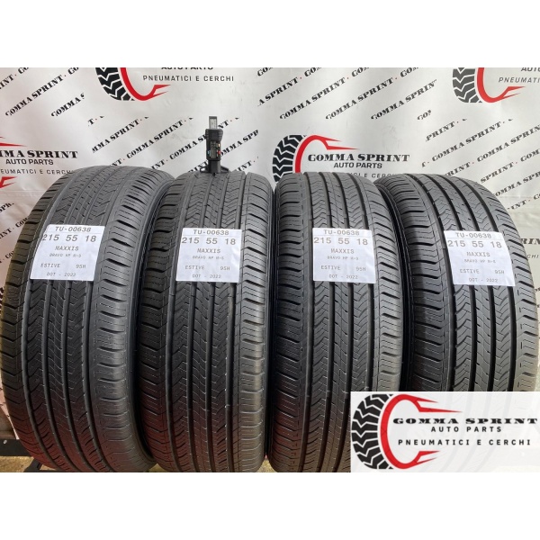 4 PNEUMATICI 215/55 R18 MAXXIS ESTIVE