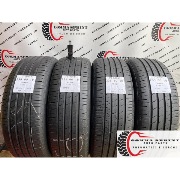 4 PNEUMATICI 235/60 R18 NEXEN ESTIVE