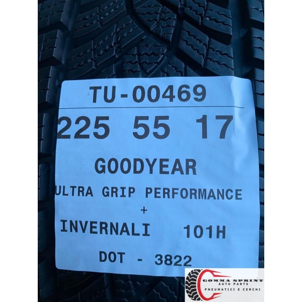 4 PNEUMATICI 225/55 R17 GOODYEAR INVERNALI 95% - immagine 10