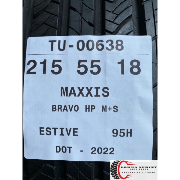 4 PNEUMATICI 215/55 R18 MAXXIS ESTIVE - immagine 10
