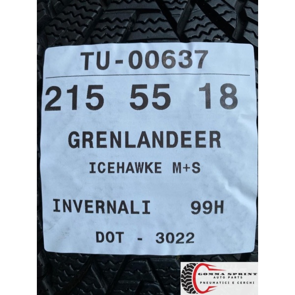 4 PNEUMATICI 215/55 R18 GRENLANDER INVERNALI - immagine 11