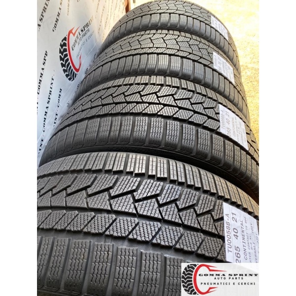 4 PNEUMATICI 265/40/21 295/35/21 CONTINENTAL - immagine 11