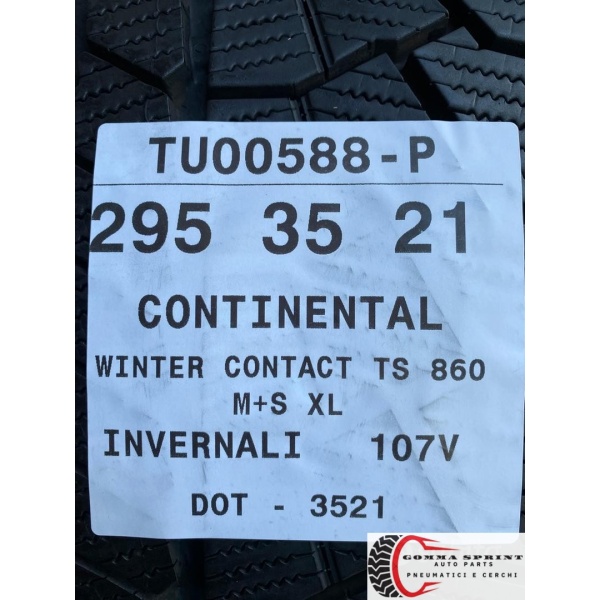 4 PNEUMATICI 265/40/21 295/35/21 CONTINENTAL - immagine 13