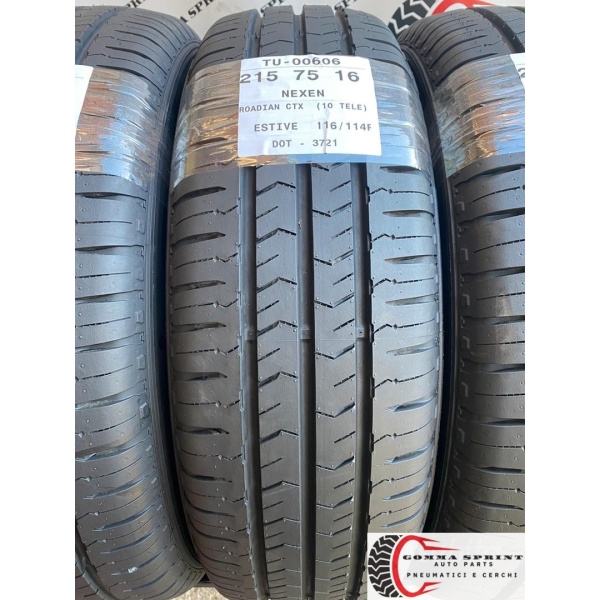 4 PNEUMATICI 215/75 R16C NEXEN ESTIVE KM0 - immagine 2