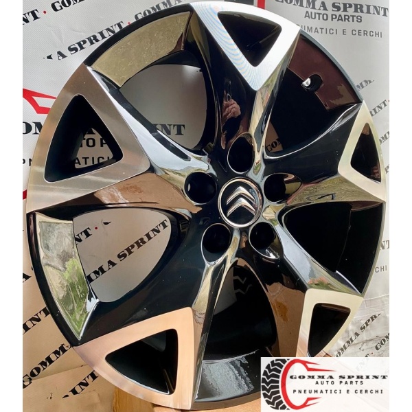 4 CERCHI IN LEGA ORIGINALI RAGGIO 17 CITROEN C5,C6 - immagine 2