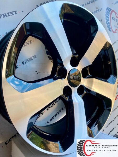 4 CERCHI IN LEGA ORIGINALI RAGGIO 17 JEEP COMPASS KM0 - immagine 2