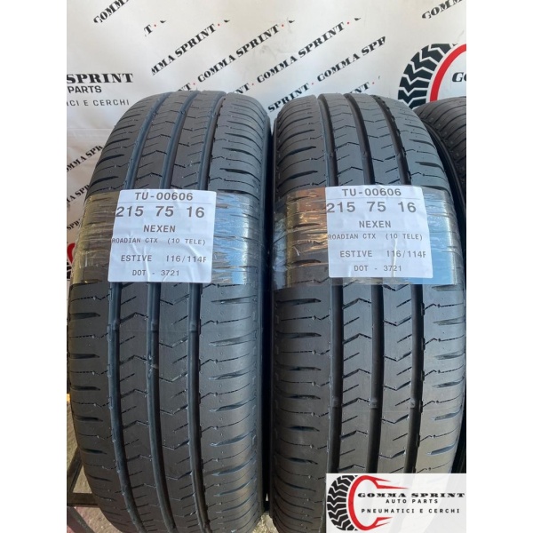 4 PNEUMATICI 215/75 R16C NEXEN ESTIVE KM0 - immagine 3