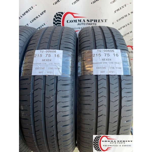 4 PNEUMATICI 215/75 R16C NEXEN ESTIVE KM0 - immagine 4
