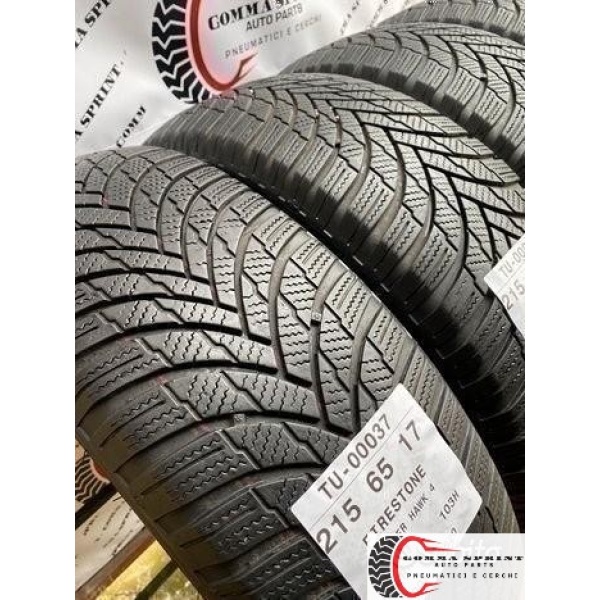 4 PNEUMATICI 215/65 R17 FIRESTONE INVERNALI - immagine 4