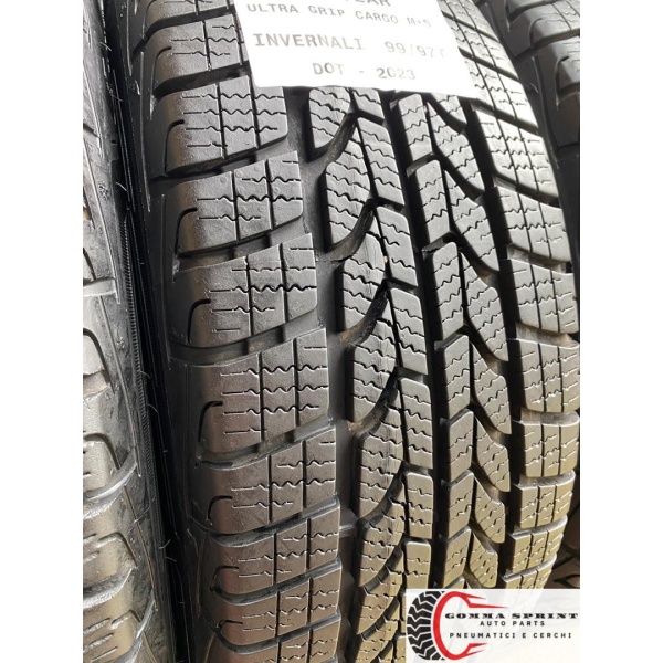 4 PNEUMATICI 195/60 R16C GOODYEAR INVERN SEMINUOVE - immagine 5