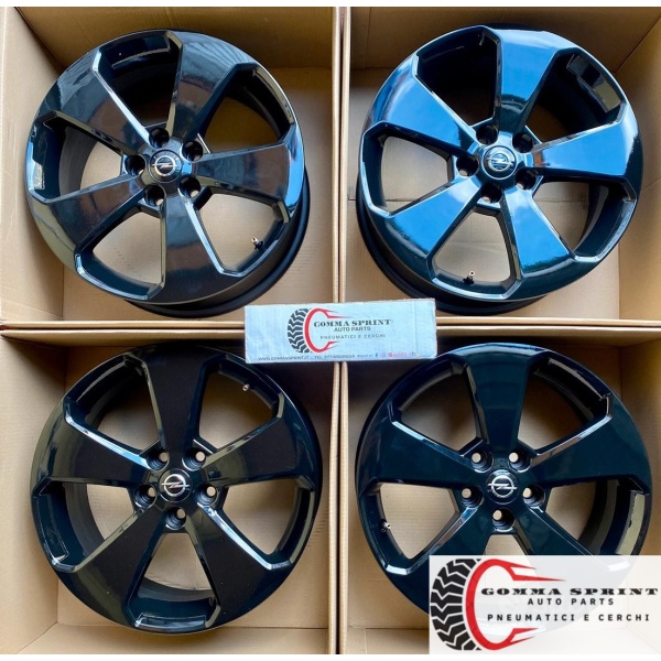 4 CERCHI IN LEGA ORIGINALI RAGGIO 17 OPEL MOKKA KM0 - immagine 5