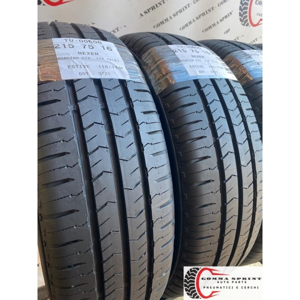 4 PNEUMATICI 215/75 R16C NEXEN ESTIVE KM0 - immagine 6