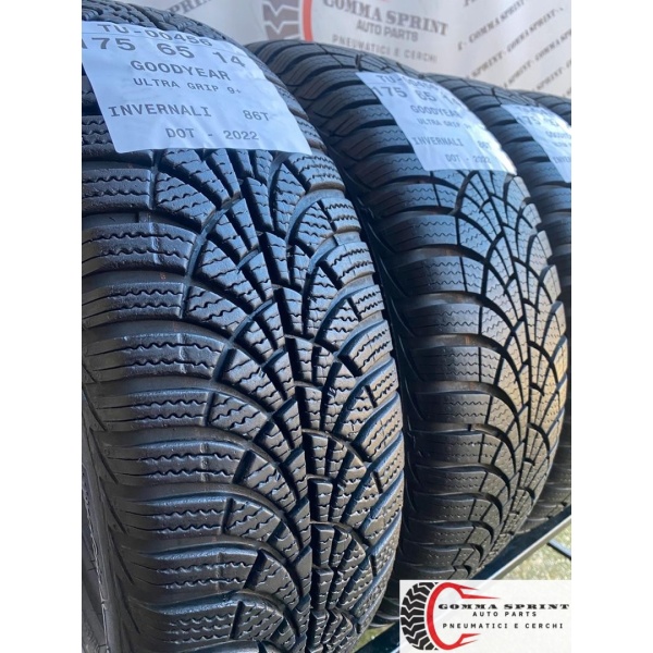 4 PNEUMATICI 175/65 R14 GOODYEAR INVERN SEMINUOVE - immagine 6