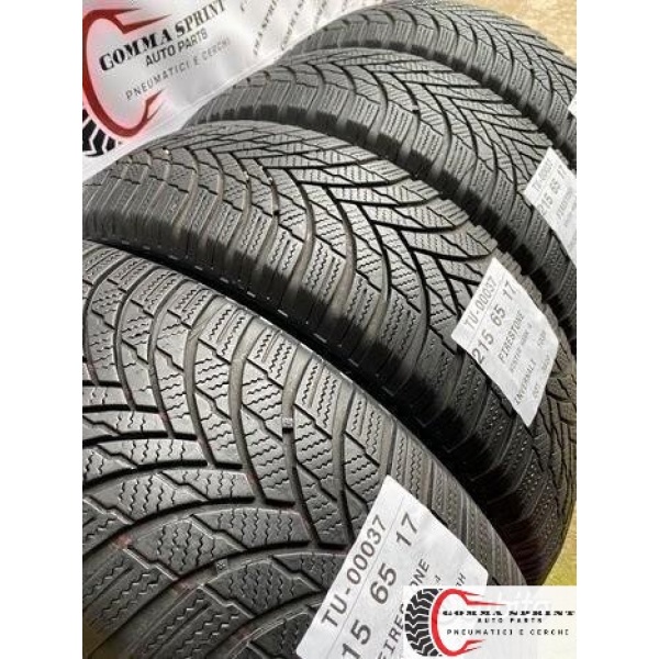 4 PNEUMATICI 215/65 R17 FIRESTONE INVERNALI - immagine 6