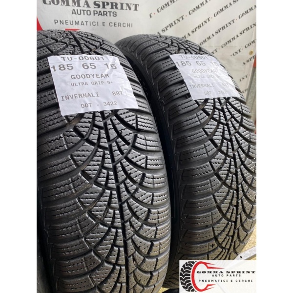 4 PNEUMATICI 185/65 R15 GOODYEAR INVERN SEMINUOVE - immagine 7