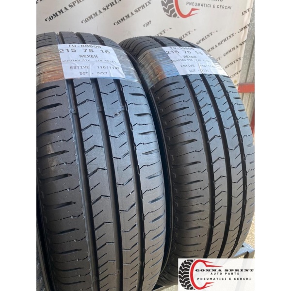 4 PNEUMATICI 215/75 R16C NEXEN ESTIVE KM0 - immagine 7