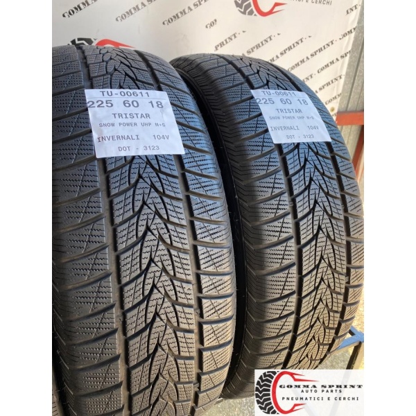 4 PNEUMATICI 225/60 R18 TRISTAR INVERNALI 95% - immagine 7