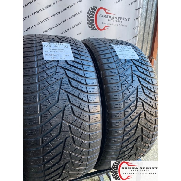 4 PNEUMATICI 275/45 R19 YOKOHAMA INVERNALI - immagine 7