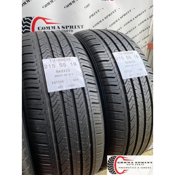 4 PNEUMATICI 215/55 R18 MAXXIS ESTIVE - immagine 7