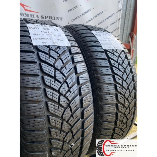 4 PNEUMATICI 205/55 R16 FULDA INVERN PARI AL NUOVO - immagine 7