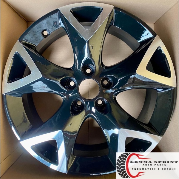 4 CERCHI IN LEGA ORIGINALI RAGGIO 17 CITROEN C5,C6 - immagine 8