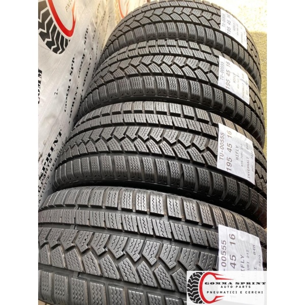 4 PNEUMATICI 195/45 R16 HIFLY INVERNALI SEMINUOVE - immagine 8