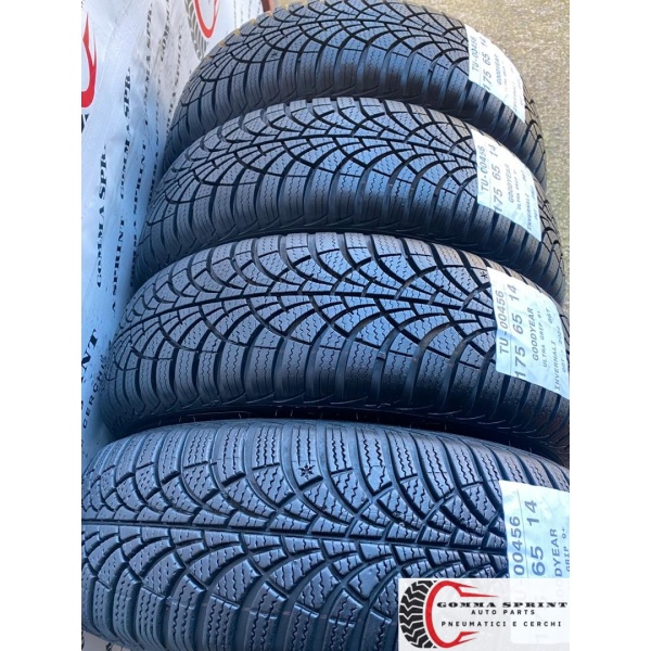 4 PNEUMATICI 175/65 R14 GOODYEAR INVERN SEMINUOVE - immagine 8