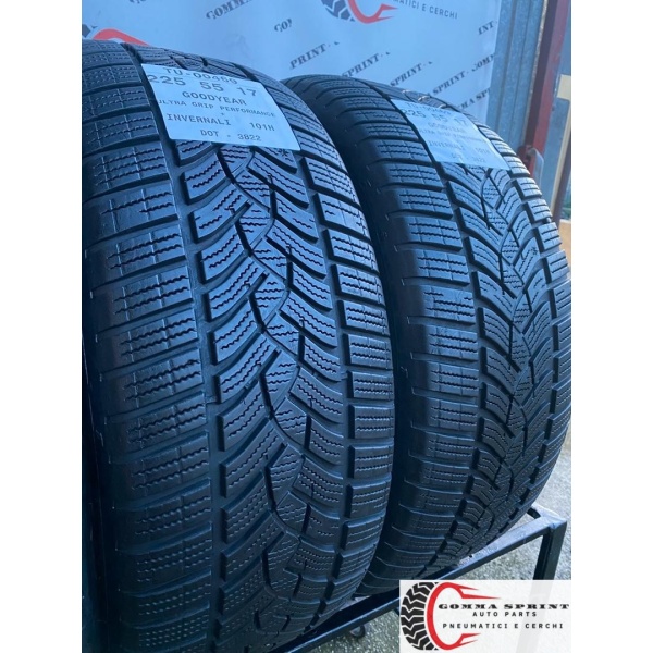4 PNEUMATICI 225/55 R17 GOODYEAR INVERNALI 95% - immagine 8