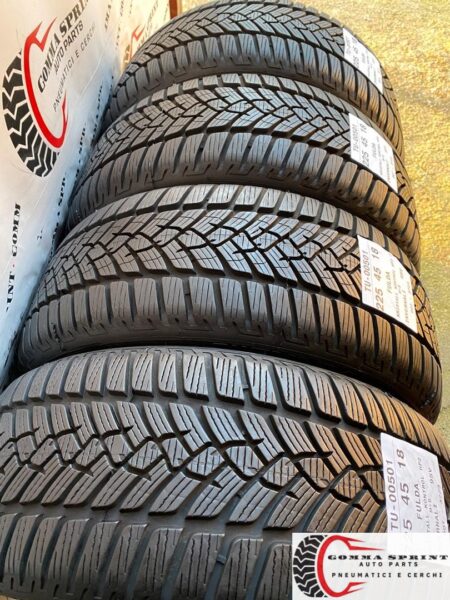 4 PNEUMATICI 225/45 R18 FULDA INVERNALI SEMINUOVE - immagine 8