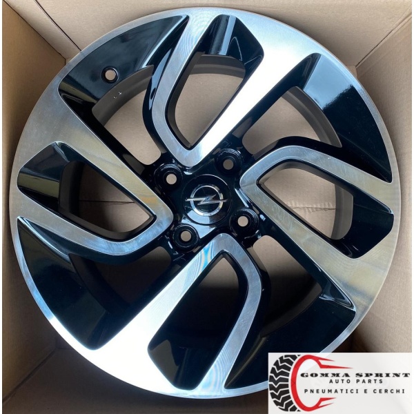 4 CERCHI IN LEGA ORIGINALI RAGGIO 16 OPEL CROSSLAND - immagine 9