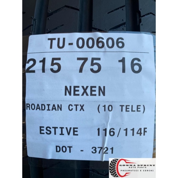 4 PNEUMATICI 215/75 R16C NEXEN ESTIVE KM0 - immagine 9