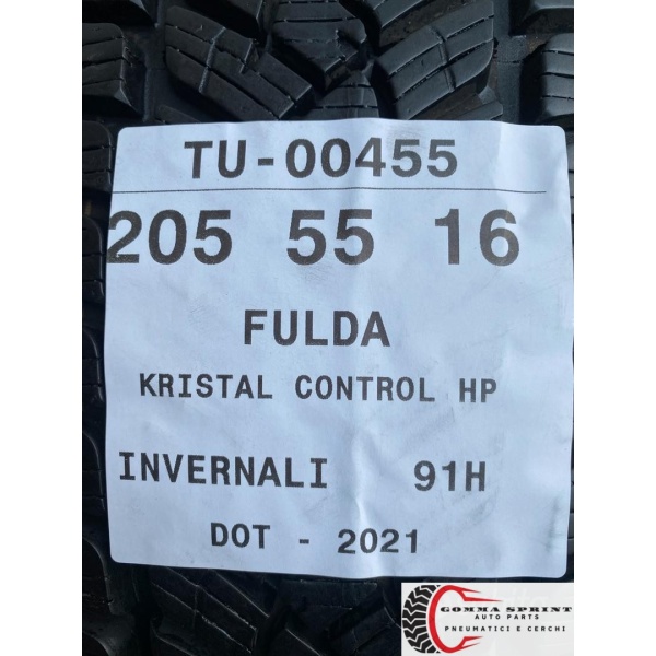 4 PNEUMATICI 205/55 R16 FULDA INVERN PARI AL NUOVO - immagine 9