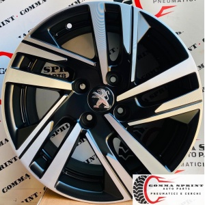 4 CERCHI IN LEGA ORIGINALI RAGGIO 16 PEUGEOT 208