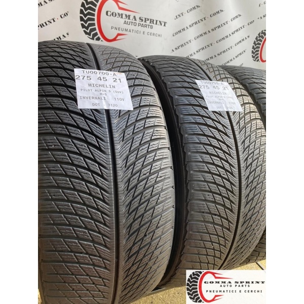4 PNEUMATICI 275/45/21 315/40/21 MICHELIN INV 90% - immagine 10