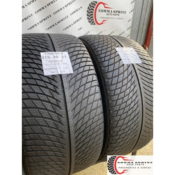 4 PNEUMATICI 275/45/21 315/40/21 MICHELIN INV 90% - immagine 11