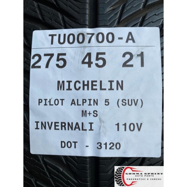 4 PNEUMATICI 275/45/21 315/40/21 MICHELIN INV 90% - immagine 13