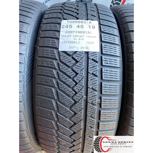 4 PNEUMATICI 245/45R19 E 275/40 R19 CONTINENTAL - immagine 2