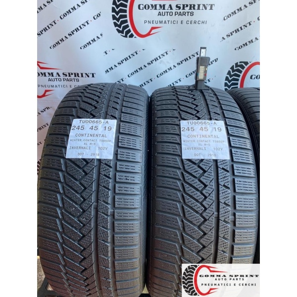 4 PNEUMATICI 245/45R19 E 275/40 R19 CONTINENTAL - immagine 3