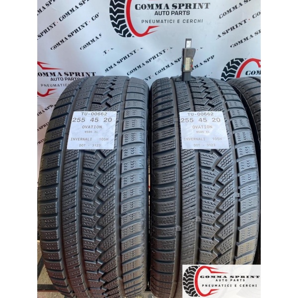 4 PNEUMATICI 255/45 R20 OVATION INVERNALI 90% - immagine 3