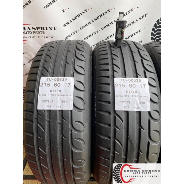 4 PNEUMATICI 215/60 R17 RIKEN ESTIVE - immagine 3