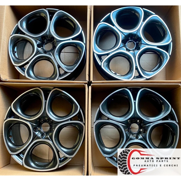 4 CERCHI IN LEGA RAGGIO 20 ALFA ROMEO TONALE - immagine 4