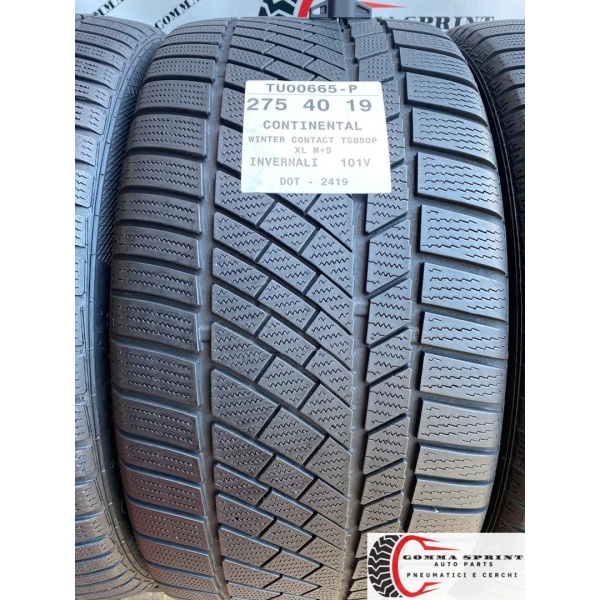 4 PNEUMATICI 245/45R19 E 275/40 R19 CONTINENTAL - immagine 5