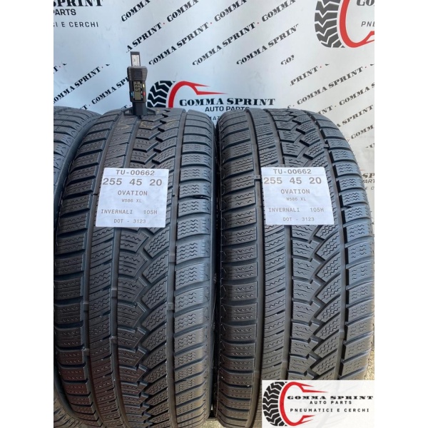 4 PNEUMATICI 255/45 R20 OVATION INVERNALI 90% - immagine 5