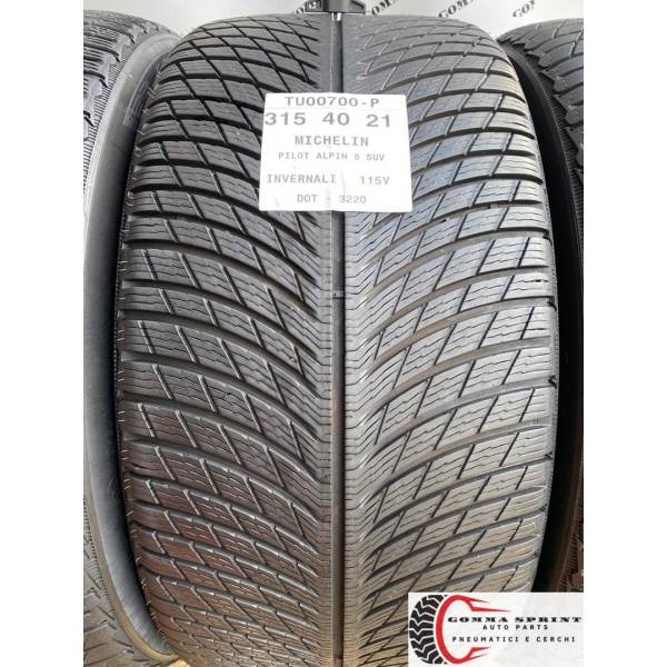 4 PNEUMATICI 275/45/21 315/40/21 MICHELIN INV 90% - immagine 5