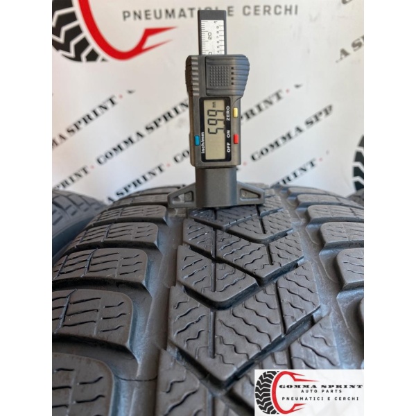 4 PNEUMATICI 225/55 R18 PIRELLI INVERNALI 75% - immagine 5