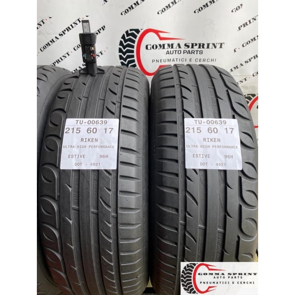 4 PNEUMATICI 215/60 R17 RIKEN ESTIVE - immagine 5
